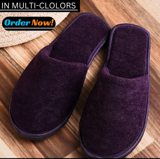 Unisex Multiclour Premium  Cotton Slippers