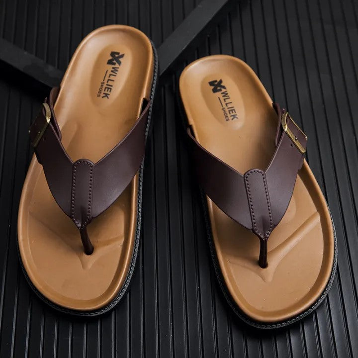 Men's Premium Leather Turkish Traditional Slides